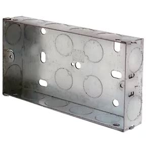 metal back box 25mm|25mm back box screwfix.